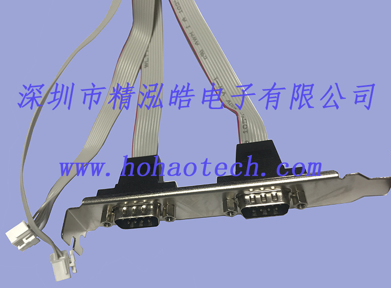 DB9PIN 二合一 帶鐵片 cable (3).jpg